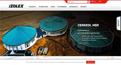 Desktop Screenshot of izolex.pl